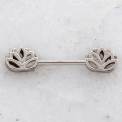 14G Lotus Nipple Barbell | | Wiccan Center