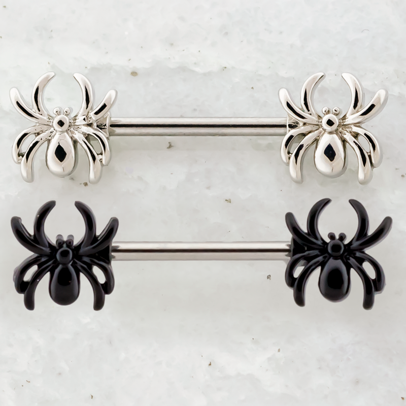 14G Spider Nipple Barbell | | Wiccan Center