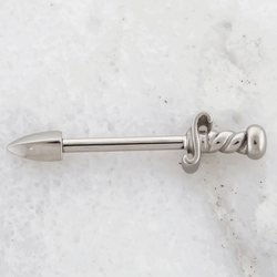 14G Sword Nipple Barbell | | Wiccan Center