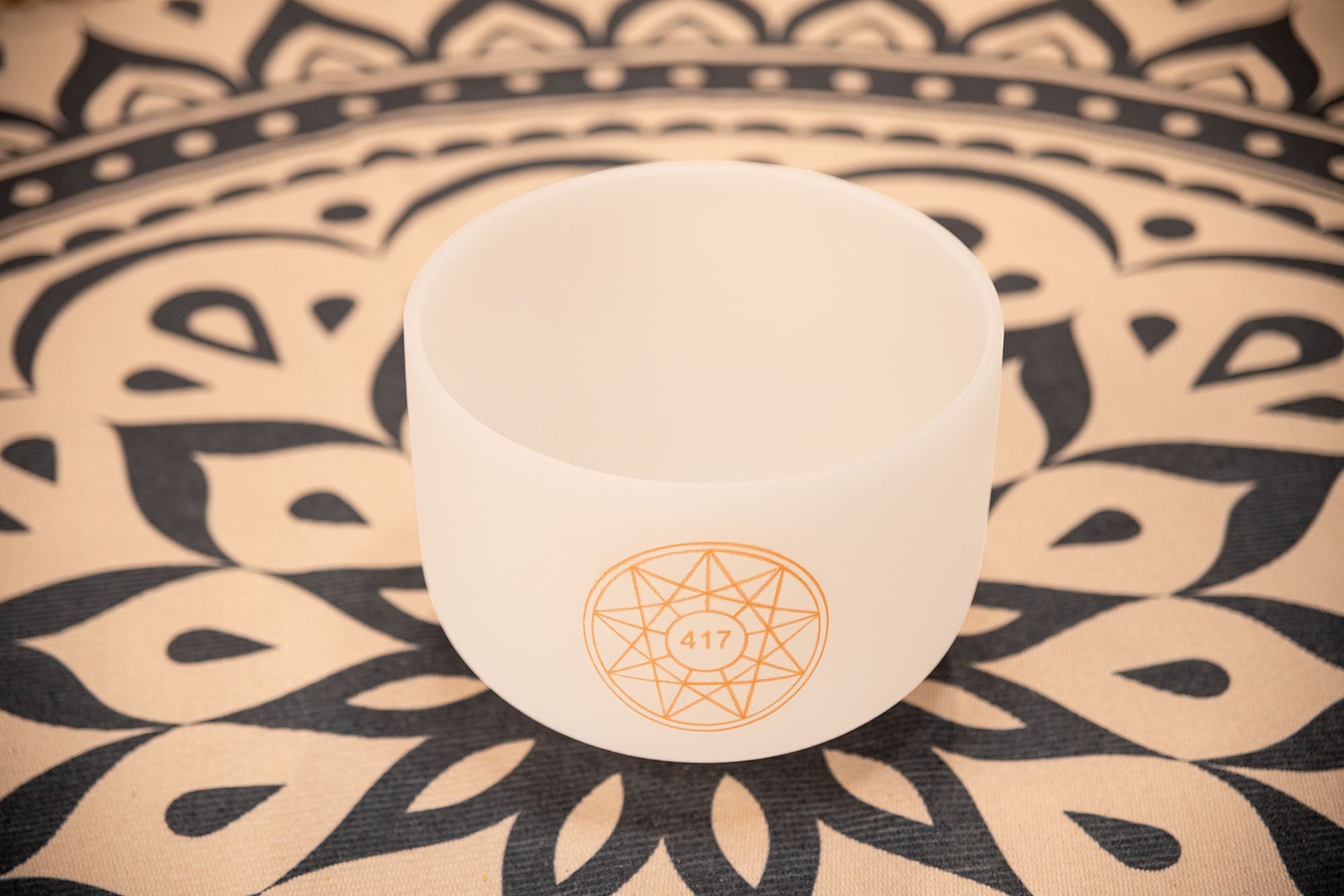 10" Solfeggio Crystal Singing Bowl, Re 417 Hz, Note G#4 | | Wiccan Center