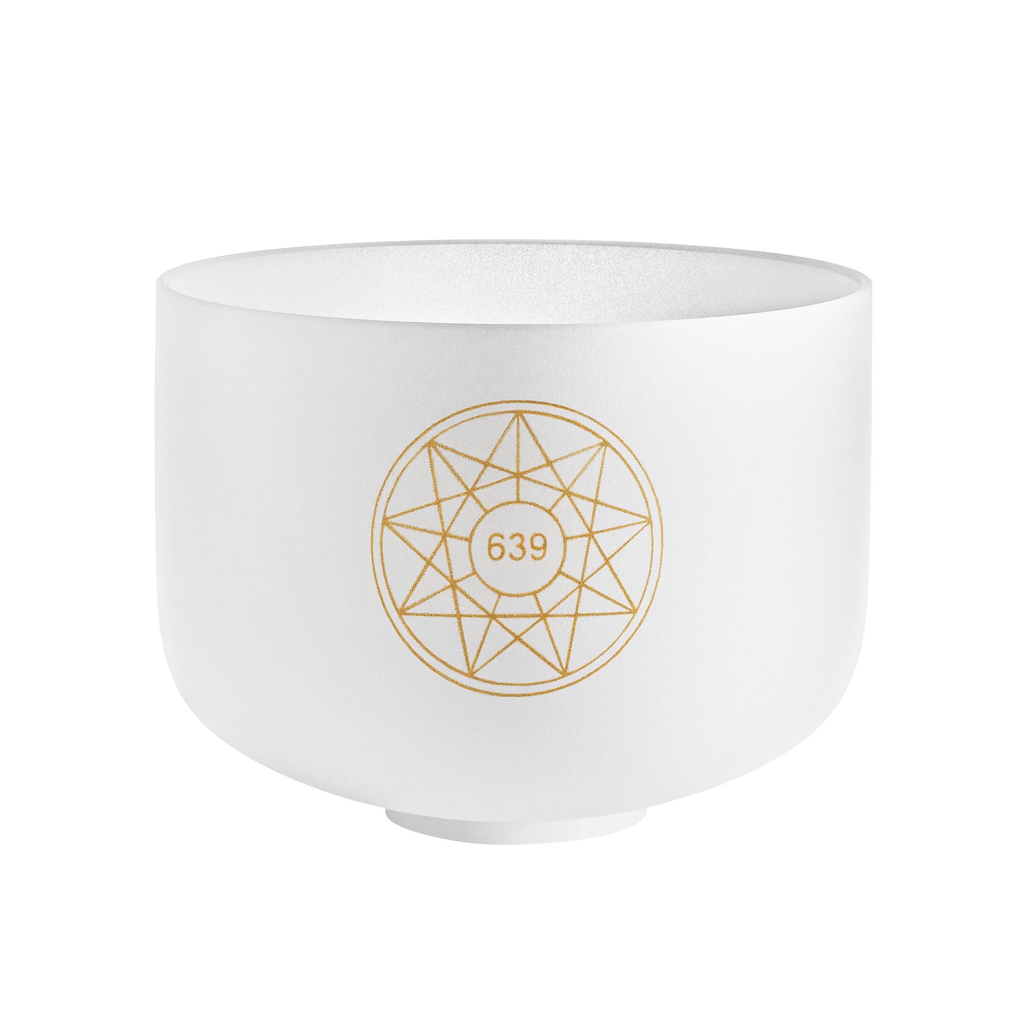 10" Solfeggio Crystal Singing Bowl, Fa 639 Hz, Note D#4 | | Wiccan Center