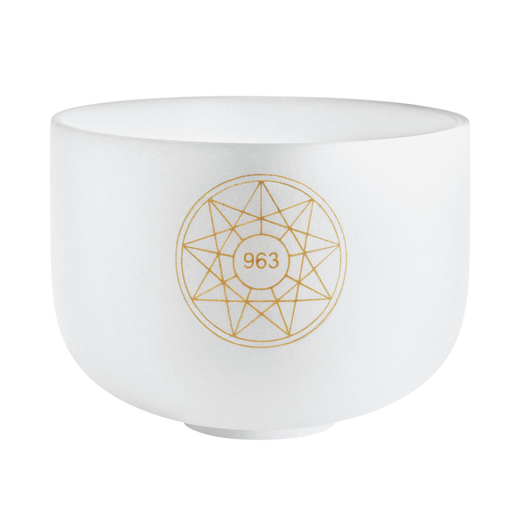 10" Solfeggio Crystal Singing Bowl, 963 Hz, Note B4 | | Wiccan Center