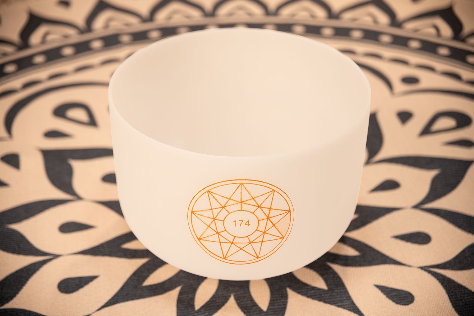 12" Solfeggio Crystal Singing Bowl, 174 Hz, Note F3 | | Wiccan Center