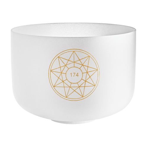 12" Solfeggio Crystal Singing Bowl, 174 Hz, Note F3 | | Wiccan Center