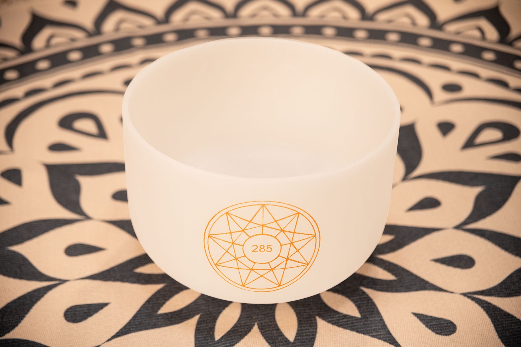 10" Solfeggio Crystal Singing Bowl, 285 Hz, Note C#4 | | Wiccan Center