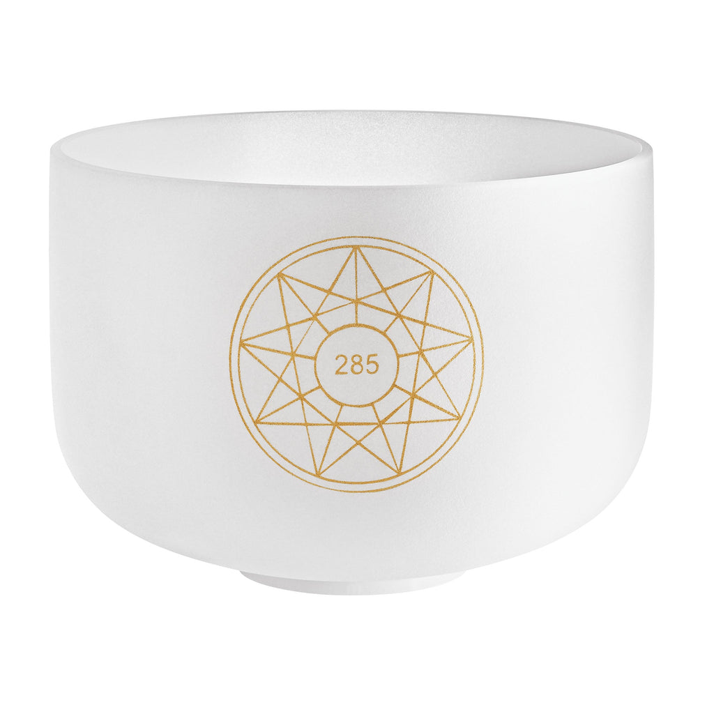 10" Solfeggio Crystal Singing Bowl, 285 Hz, Note C#4 | | Wiccan Center