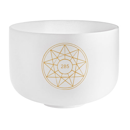 10" Solfeggio Crystal Singing Bowl, 285 Hz, Note C#4 | | Wiccan Center