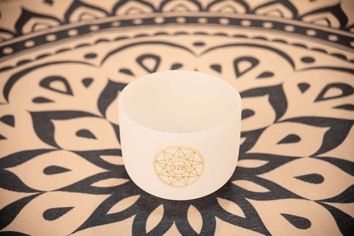 8" Solfeggio Crystal Singing Bowl, Mi 528 Hz, Note C5 | | Wiccan Center