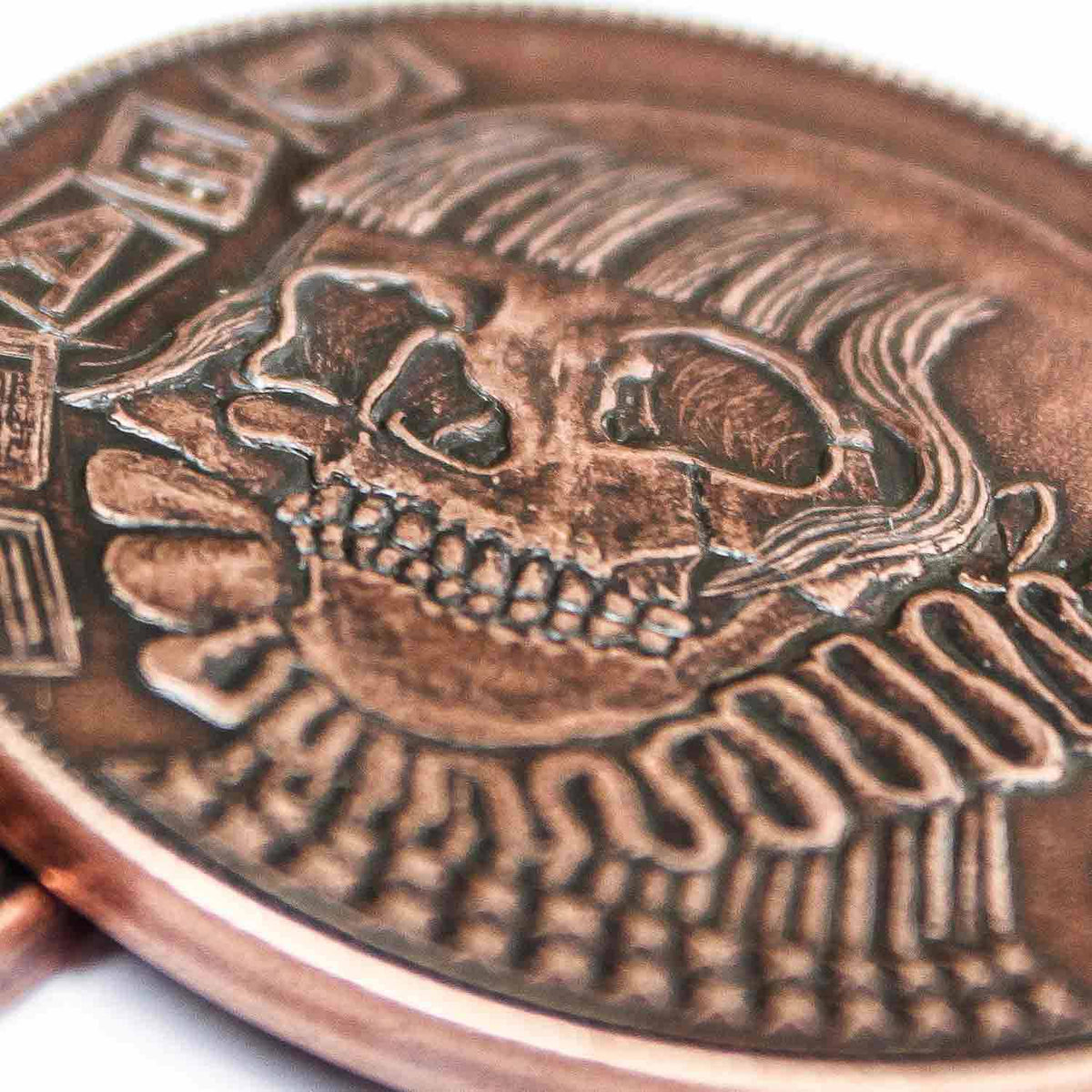 Life/Death Decision Maker Copper Coin | Artwork | Wiccan Center