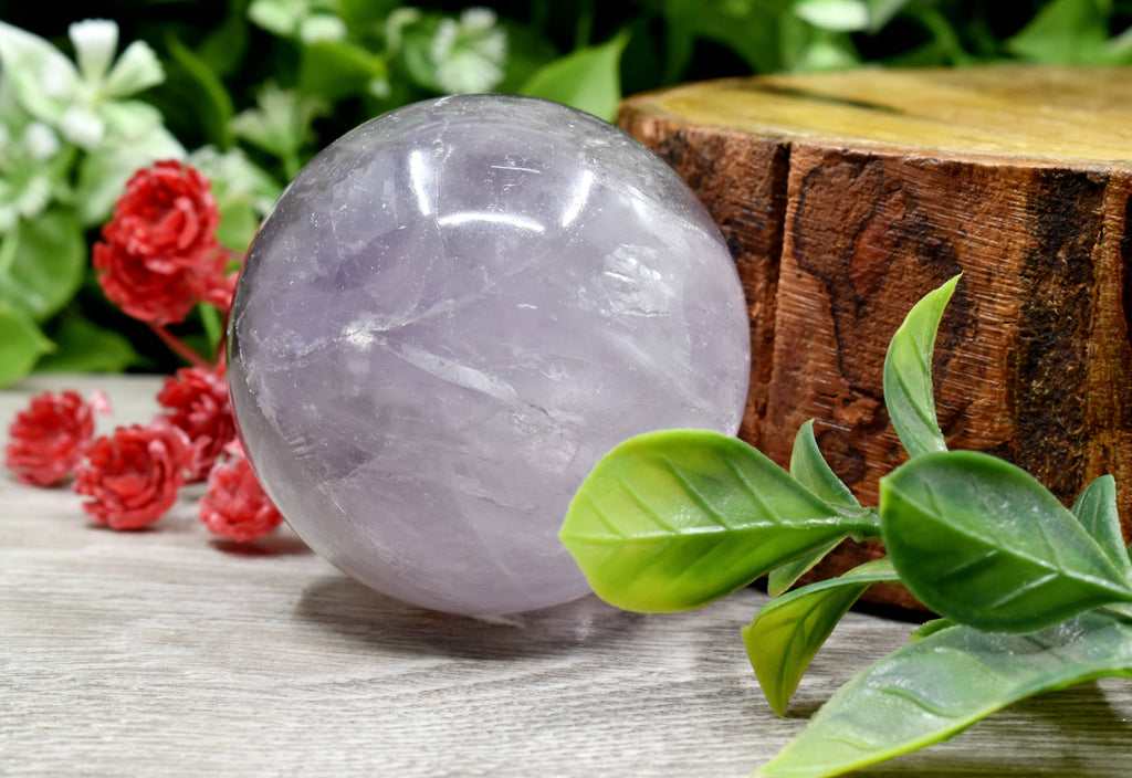 1Pc Amethyst Sphere Crystal Ball Healing Sphere.