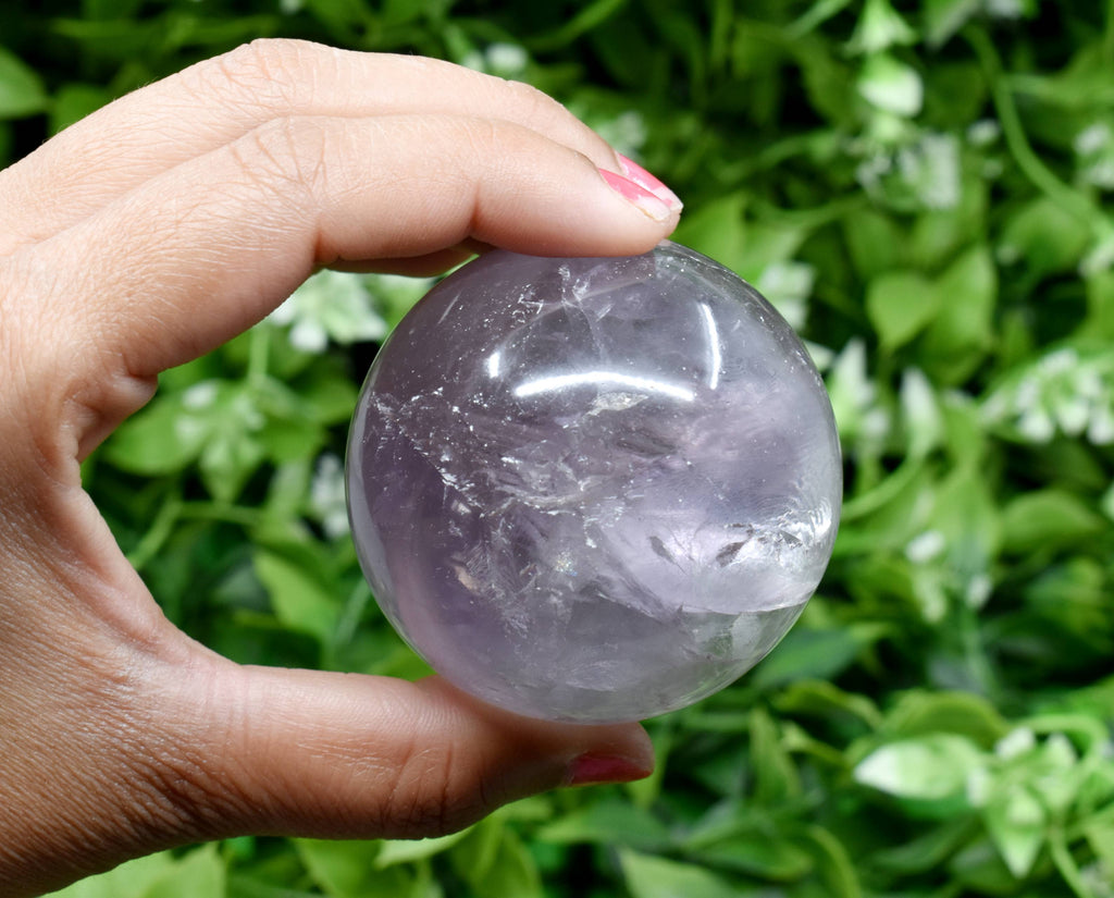 1Pc Amethyst Sphere Crystal Ball Healing Sphere.