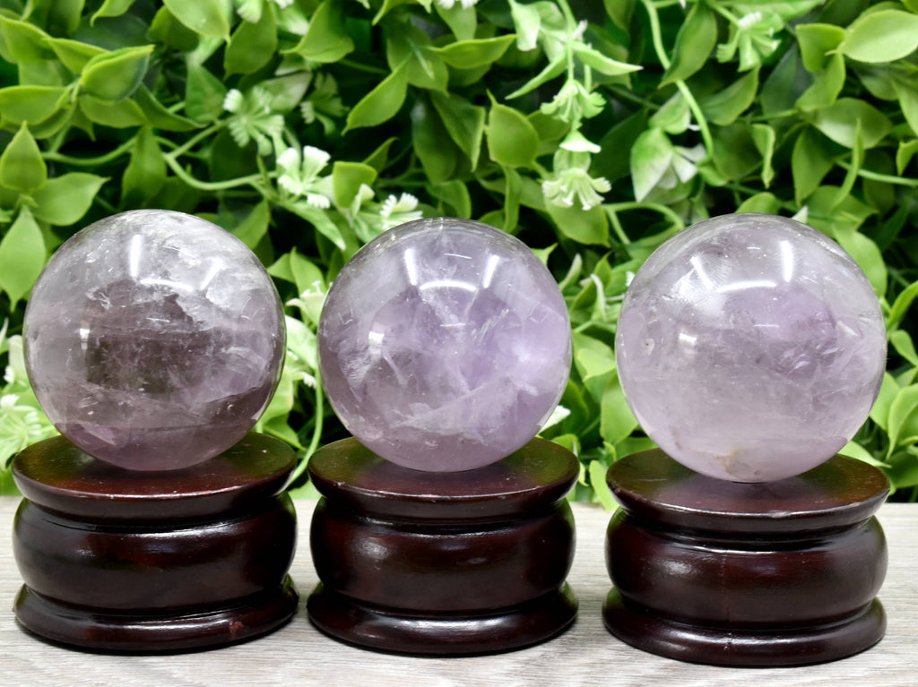 1Pc Amethyst Sphere Crystal Ball Healing Sphere.