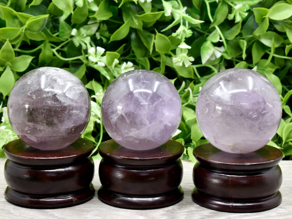1Pc Amethyst Sphere Crystal Ball Healing Sphere.