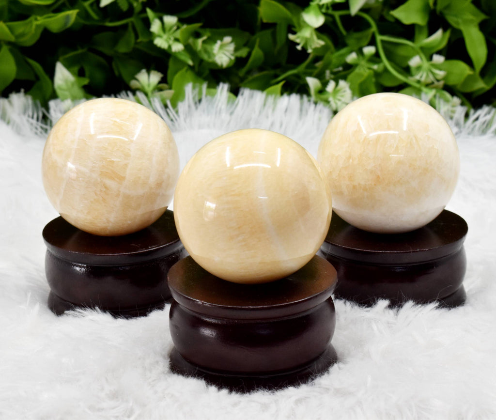 1Pc Aragonite Sphere Crystal Ball Healing Sphere.