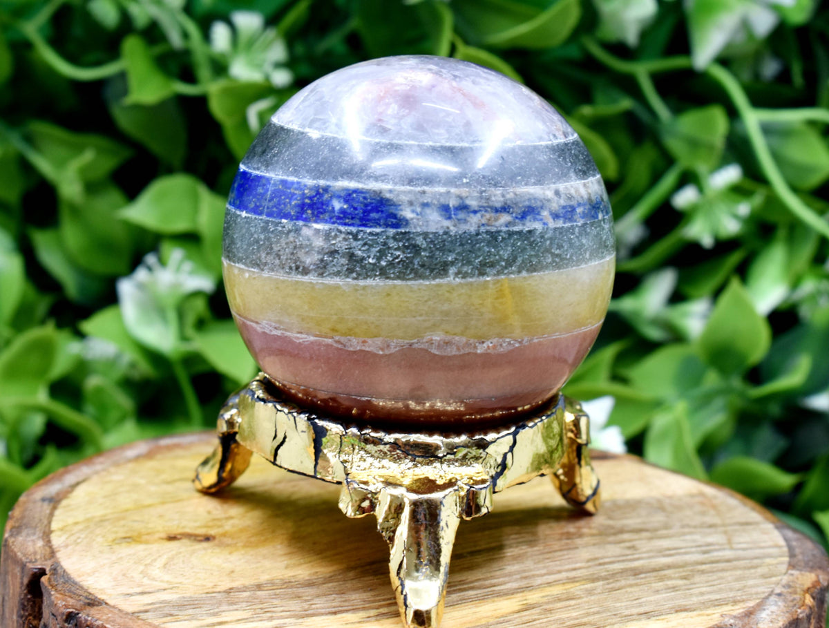 1Pc Bonded Chakra Sphere Crystal Ball Healing Sphere