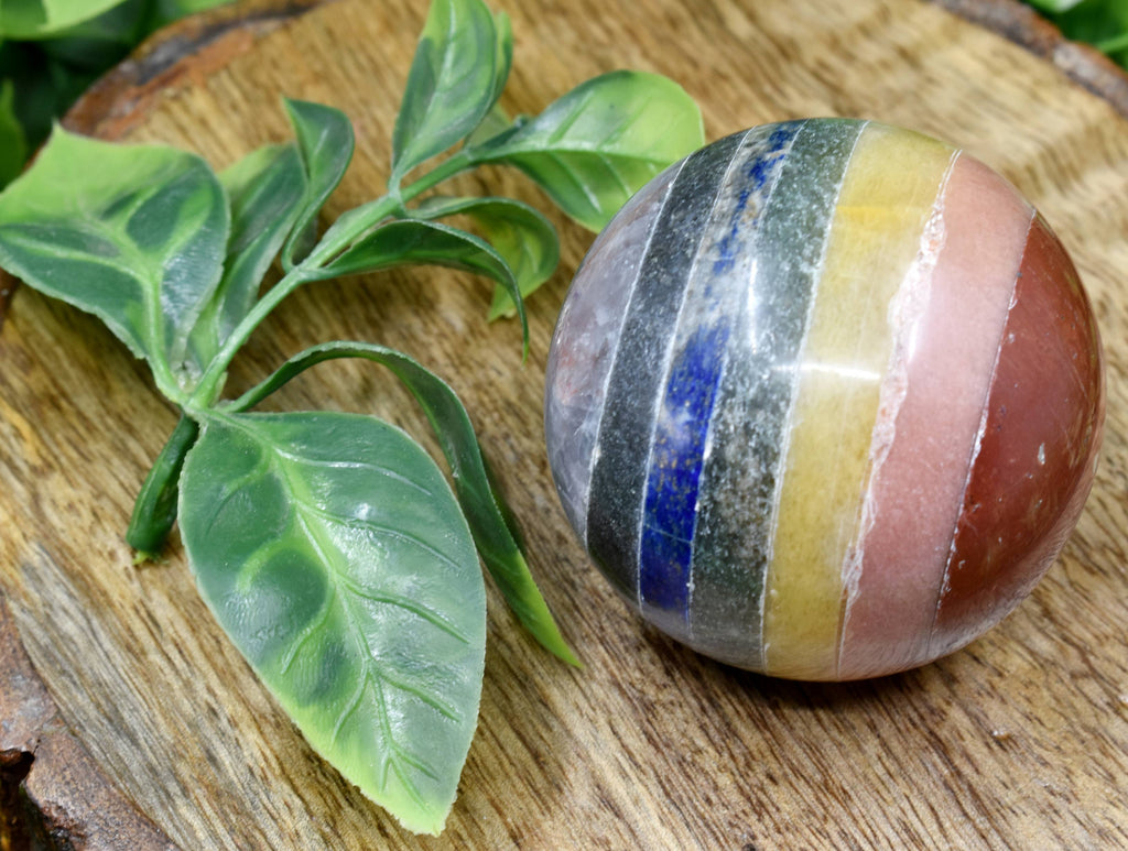 1Pc Bonded Chakra Sphere Crystal Ball Healing Sphere