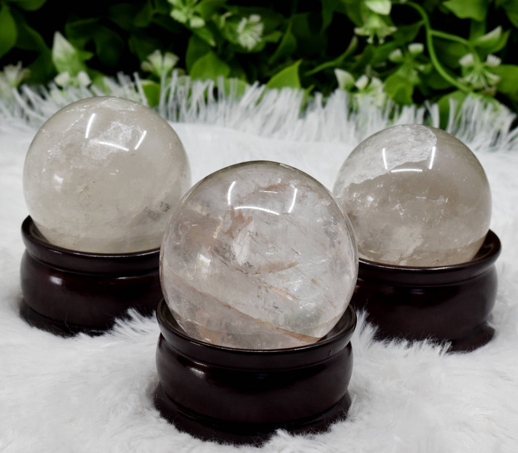 1Pc Crystal Quartz Sphere Crystal Ball Healing Sphere.