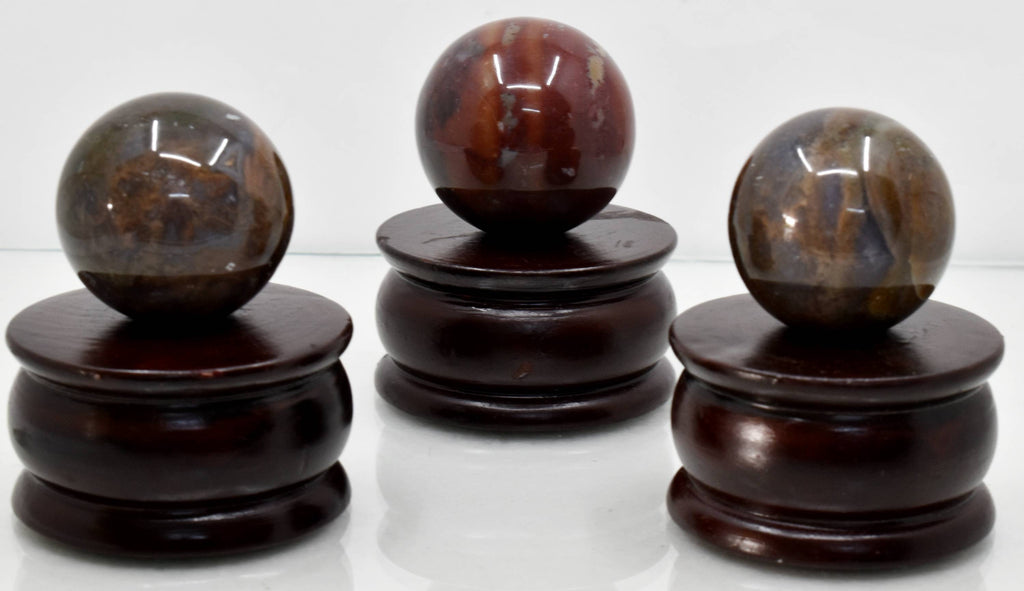 1Pc Fancy Jasper Sphere Crystal Ball Healing Sphere