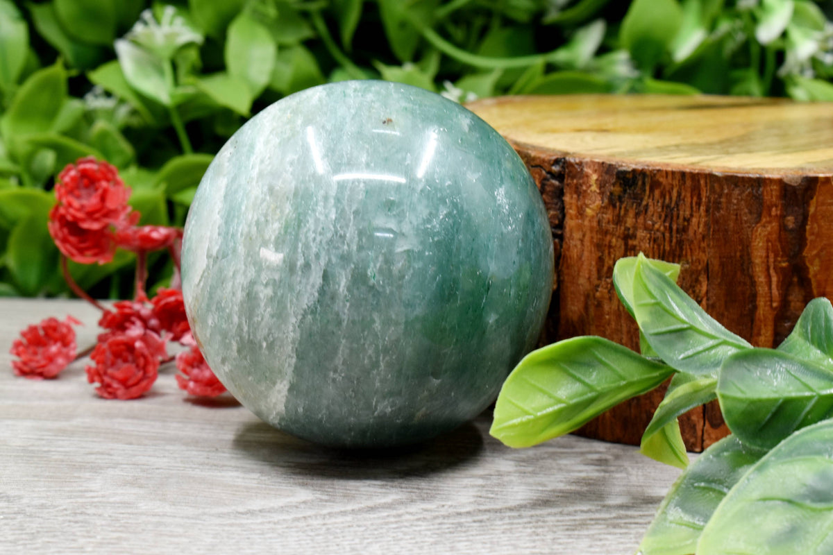 1Pc Green Aventurine Sphere Crystal Ball Healing Sphere