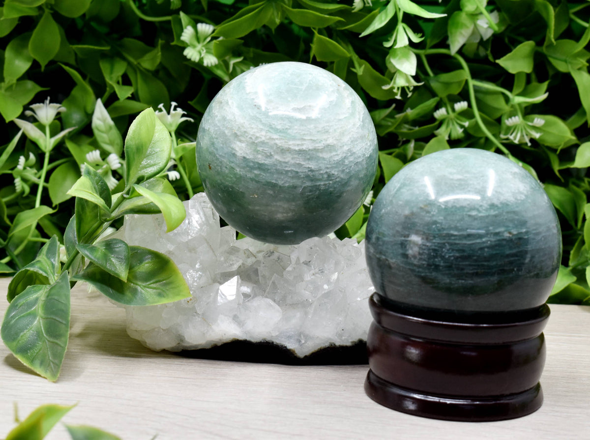 1Pc Green Aventurine Sphere Crystal Ball Healing Sphere