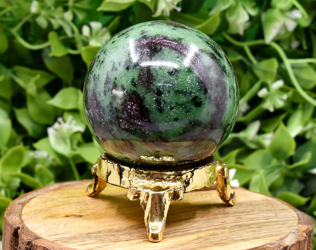 1Pc Ruby Zosite Sphere Crystal Ball Healing Sphere