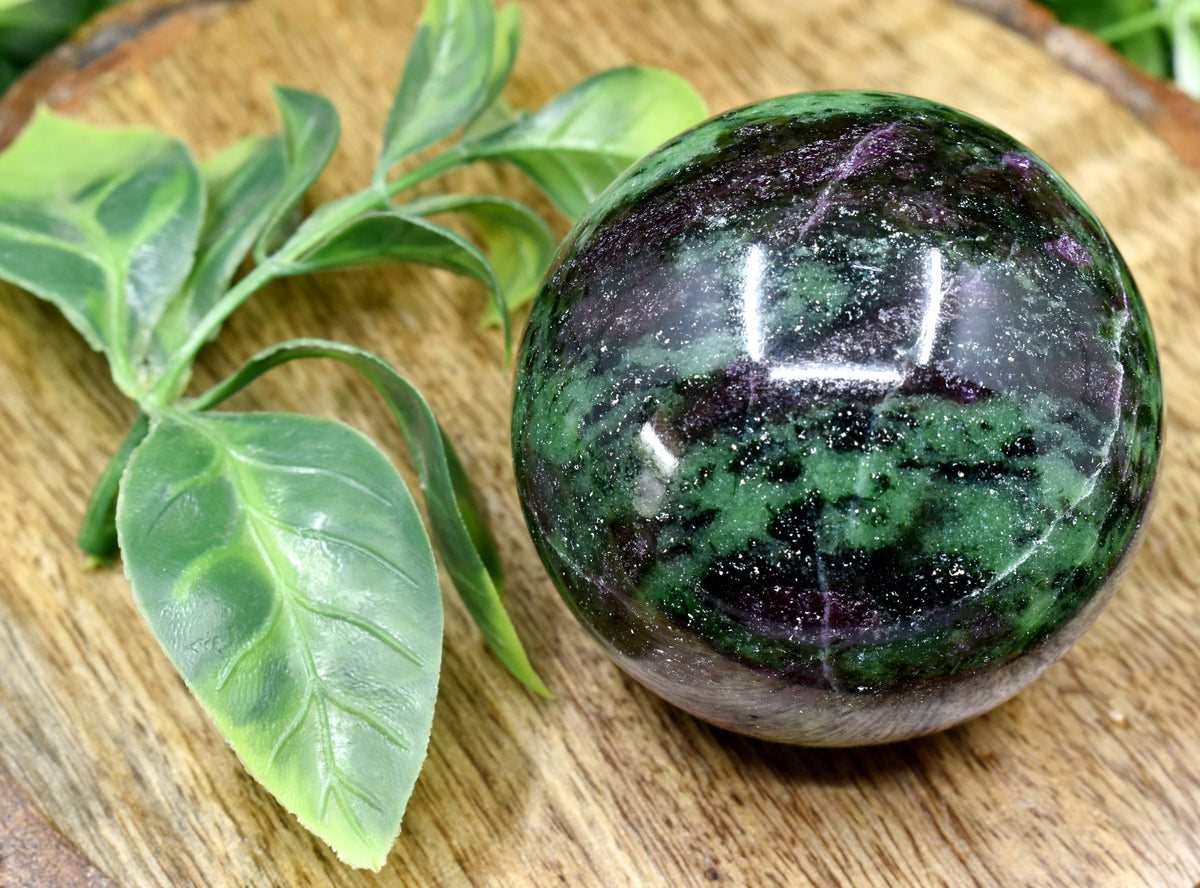 1Pc Ruby Zosite Sphere Crystal Ball Healing Sphere