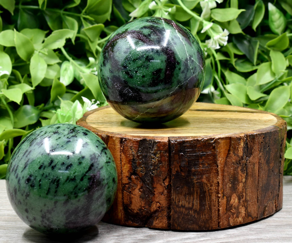 1Pc Ruby Zosite Sphere Crystal Ball Healing Sphere