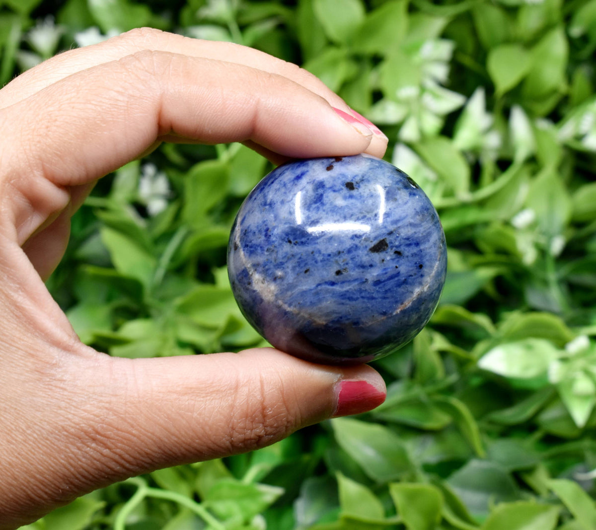 1Pc Sodalite Sphere Crystal Ball Healing Sphere
