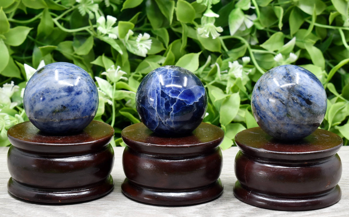 1Pc Sodalite Sphere Crystal Ball Healing Sphere