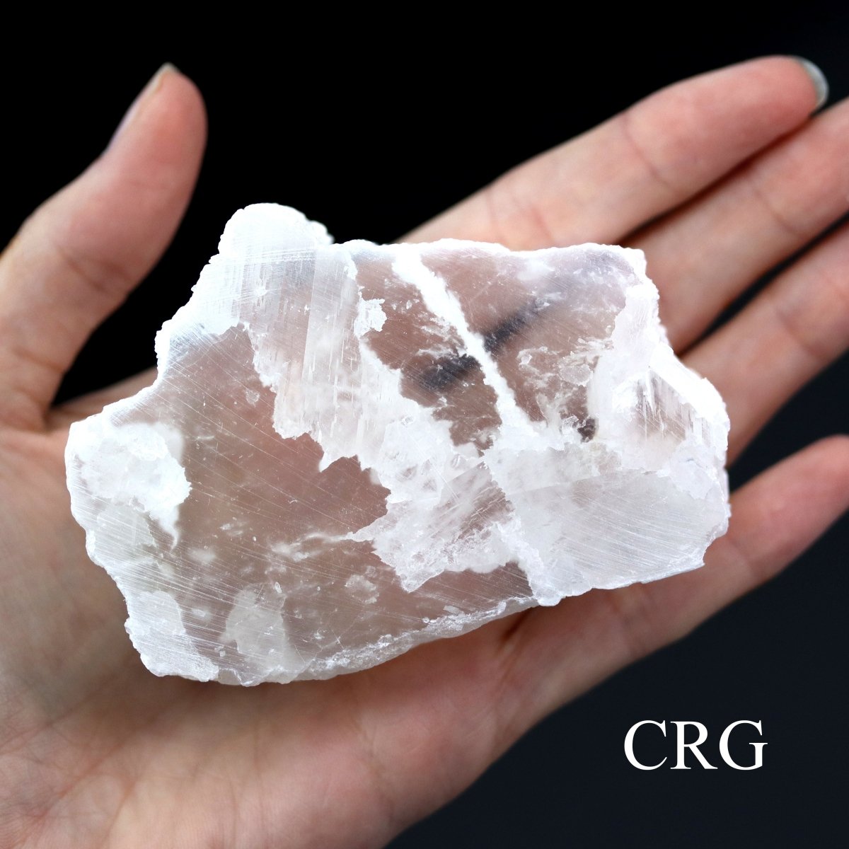 TV Rock Selenite (3 to 4.5 In) (10 Pieces)