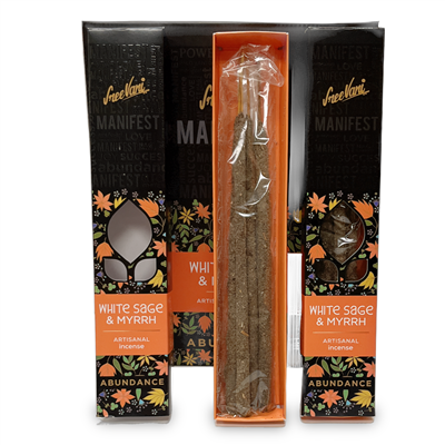 Sree Vani Manifest - Lavender & Rosemary [Success] - Artisanal Incense Sticks( select fragance)