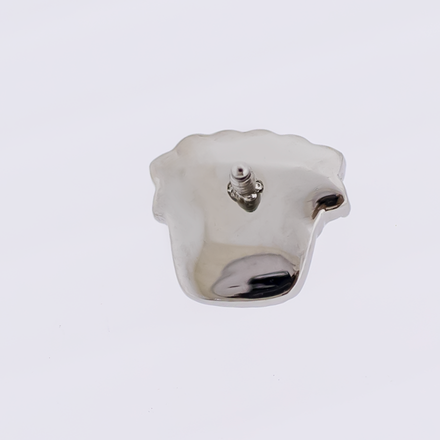 16G/18G Steel Internally Threaded End- Cupcake | Body Jewelry | Wiccan Center