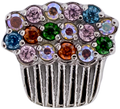16G/18G Steel Internally Threaded End- Cupcake | Body Jewelry | Wiccan Center