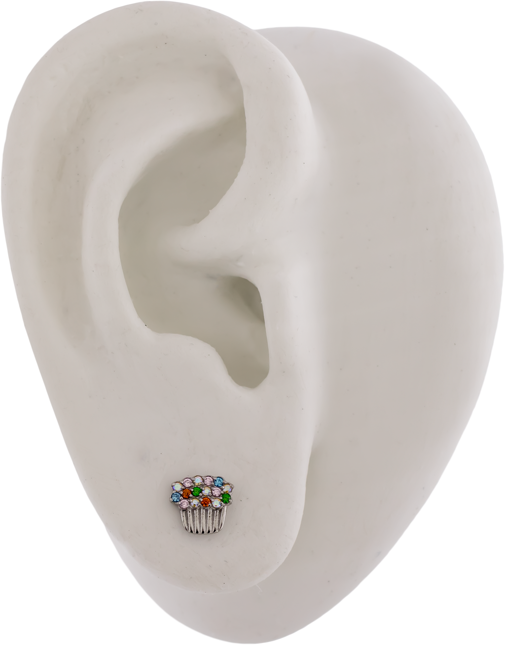 16G/18G Steel Internally Threaded End- Cupcake | Body Jewelry | Wiccan Center