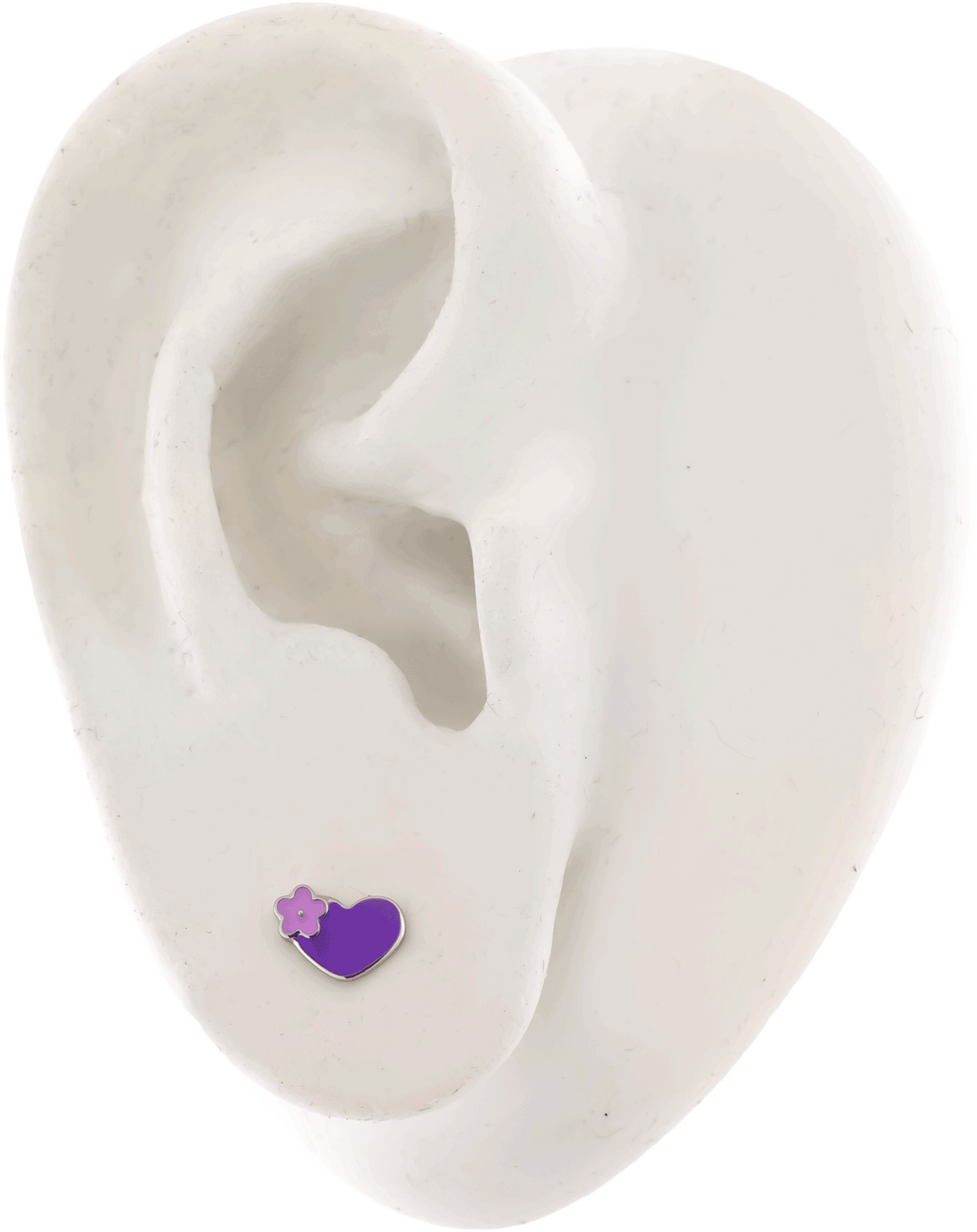 16G/18G Steel Internally Threaded End- Floral Heart | Body Jewelry | Wiccan Center