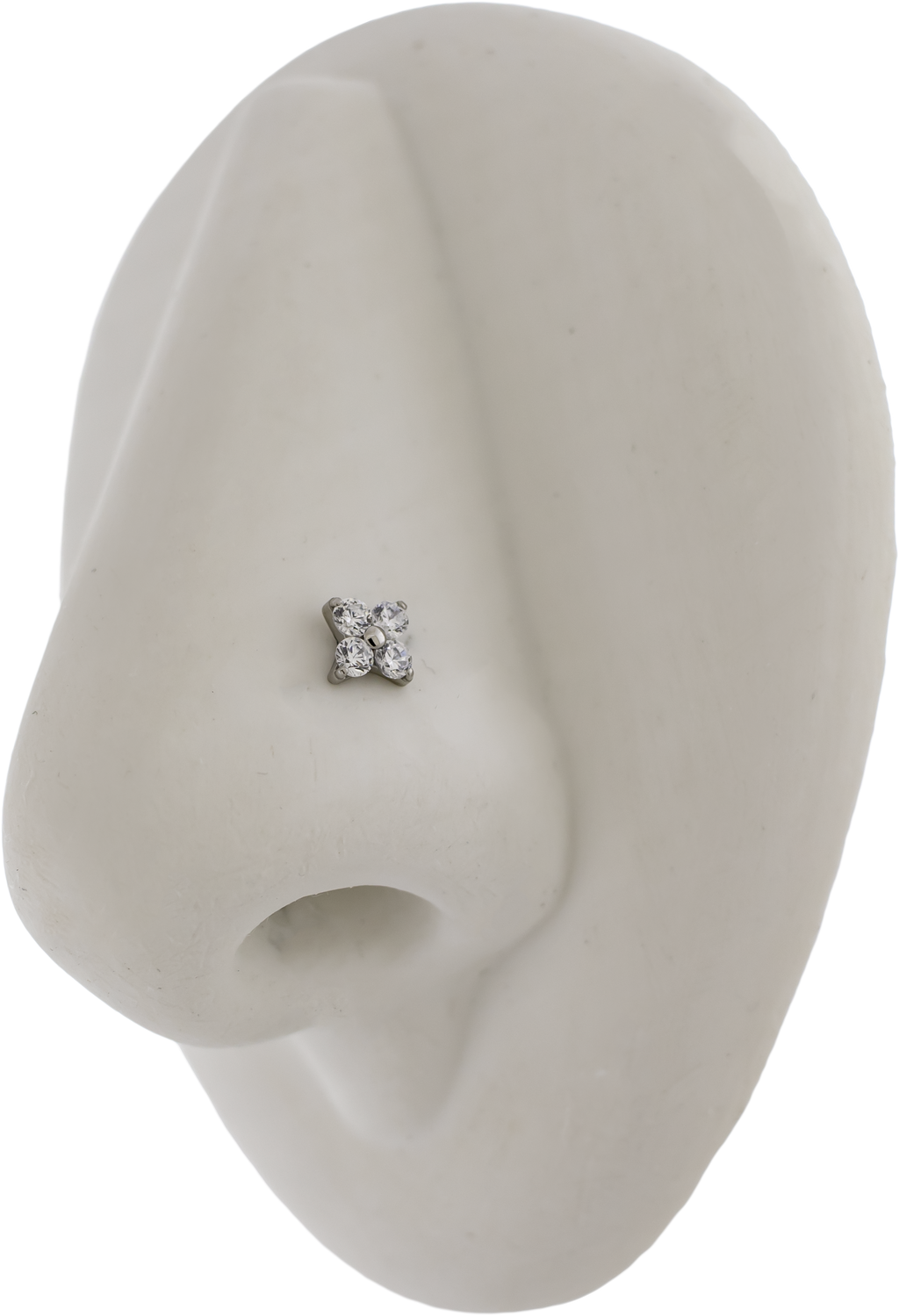 16G/18G Steel Internally Threaded End- Round Cut Cluster | Body Jewelry | Wiccan Center