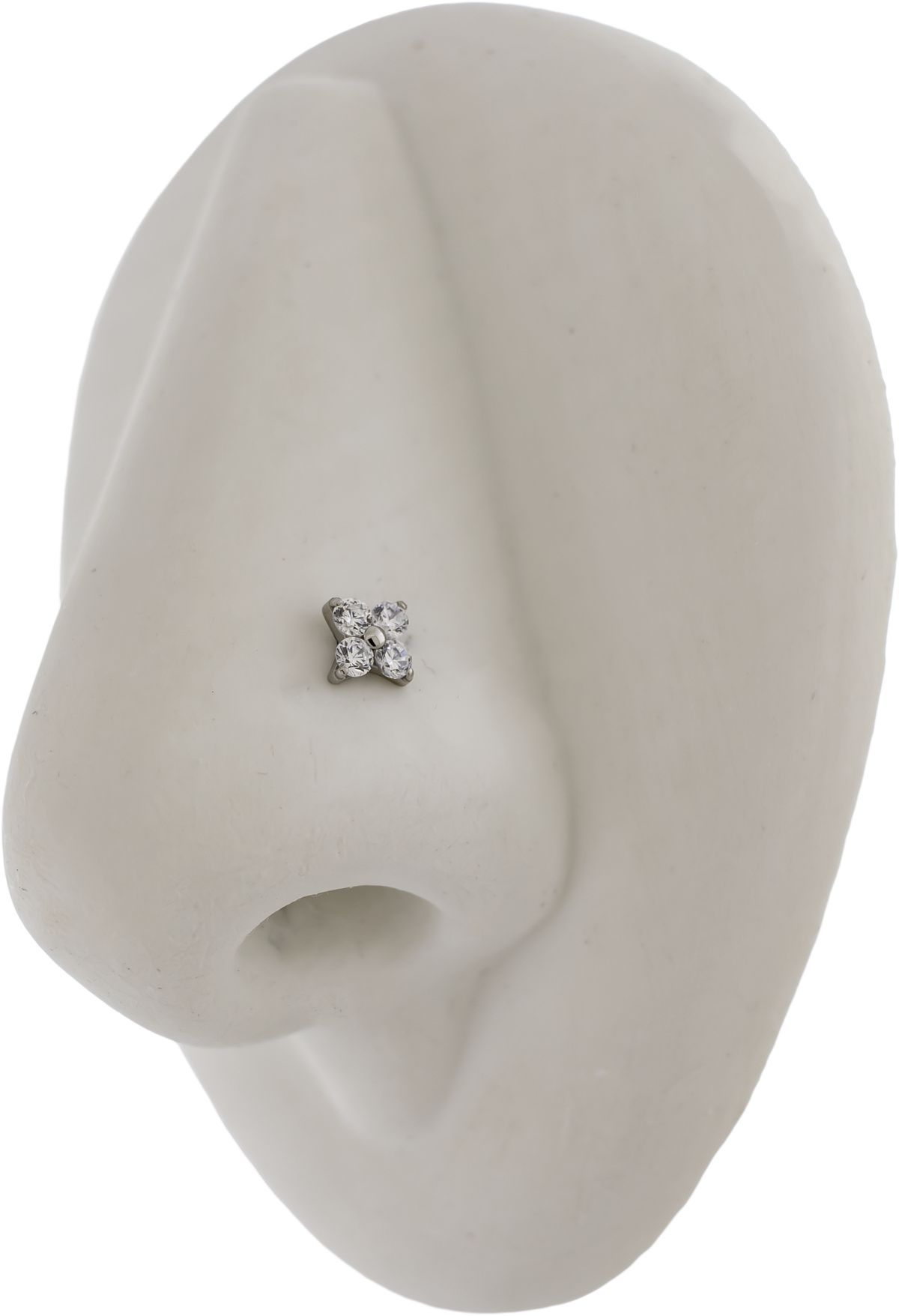 16G/18G Steel Internally Threaded End- Round Cut Cluster | Body Jewelry | Wiccan Center