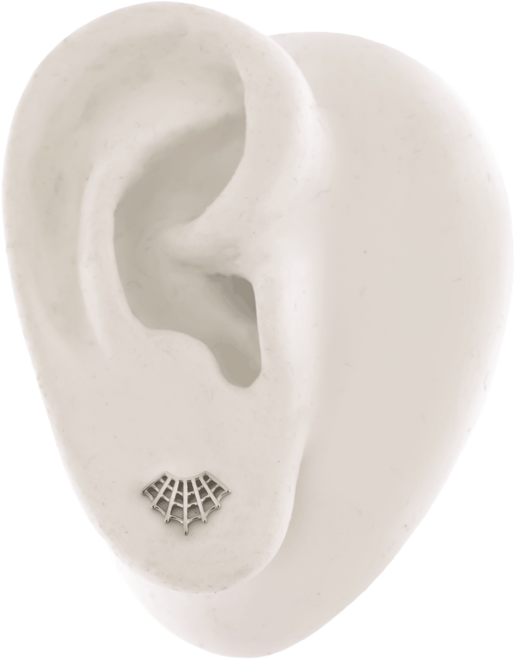 16G/18G Steel Internally Threaded End- Spider Web | Body Jewelry | Wiccan Center