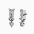 16G/18G Steel Internally Threaded Baguette & Dangle Round Gem End | Body Jewelry | Wiccan Center