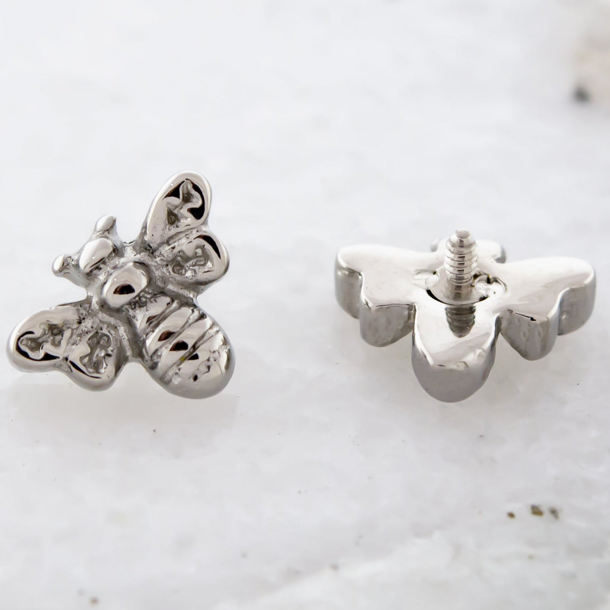 Steel Internally Threaded End - Bee 16G | Body Jewelry | Wiccan Center
