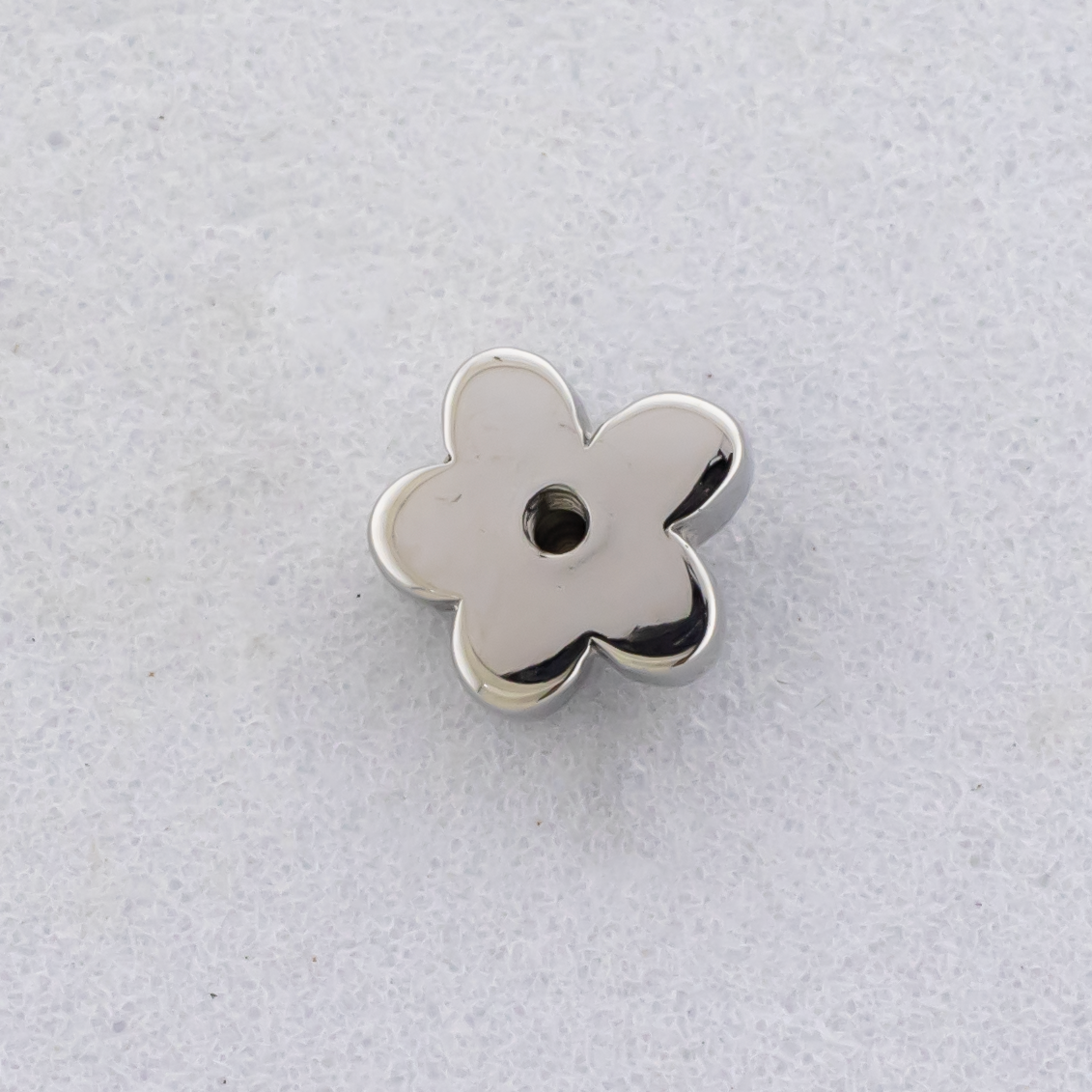 Steel Externally Threaded End - Flower 16G | Body Jewelry | Wiccan Center