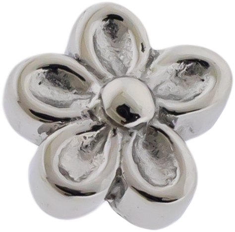 Steel Externally Threaded End - Flower 16G | Body Jewelry | Wiccan Center
