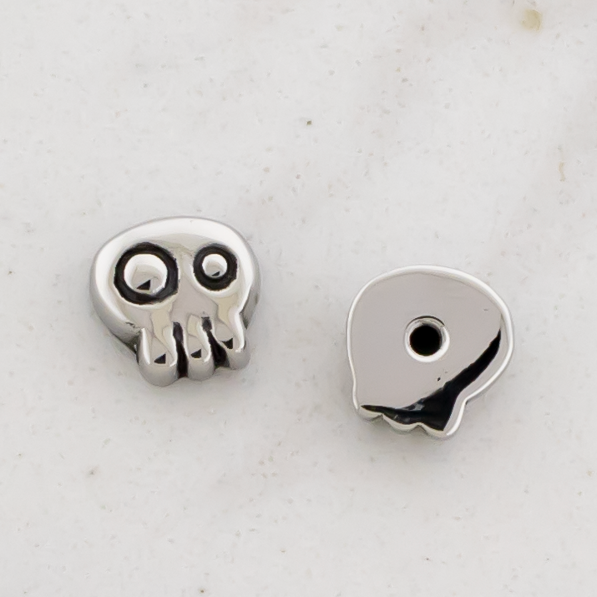 Steel Externally Threaded End - Ghost 16G | Body Jewelry | Wiccan Center