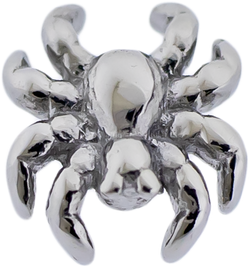 Steel Externally Threaded End - Spider 16G | Body Jewelry | Wiccan Center