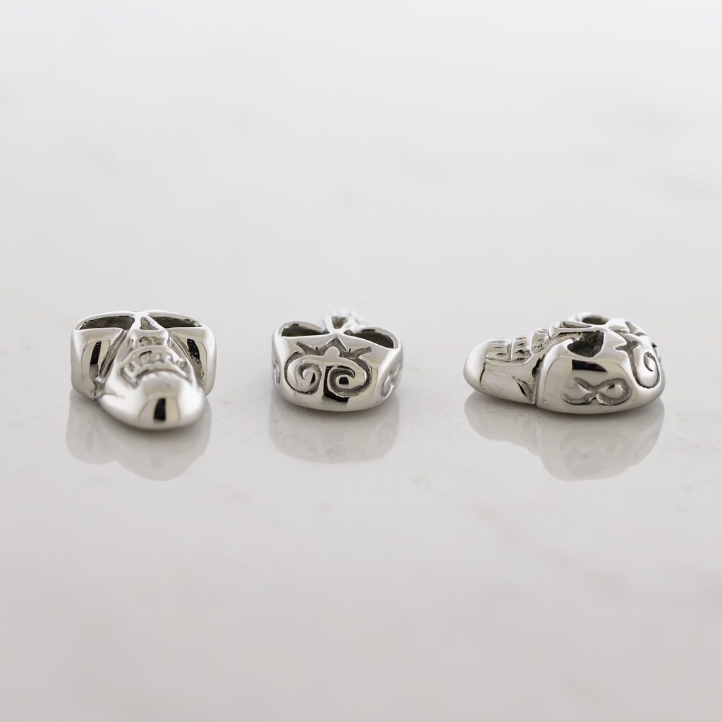 Steel Externally Threaded End - Skull 16G | Body Jewelry | Wiccan Center