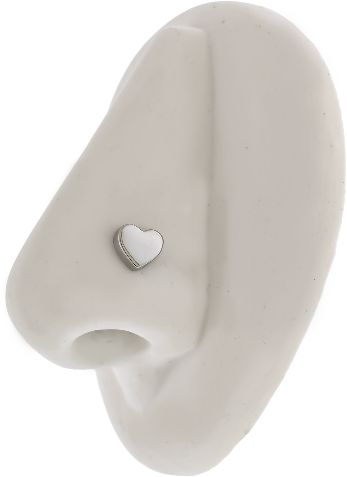 Steel Externally Threaded End - Heart 16G | Body Jewelry | Wiccan Center