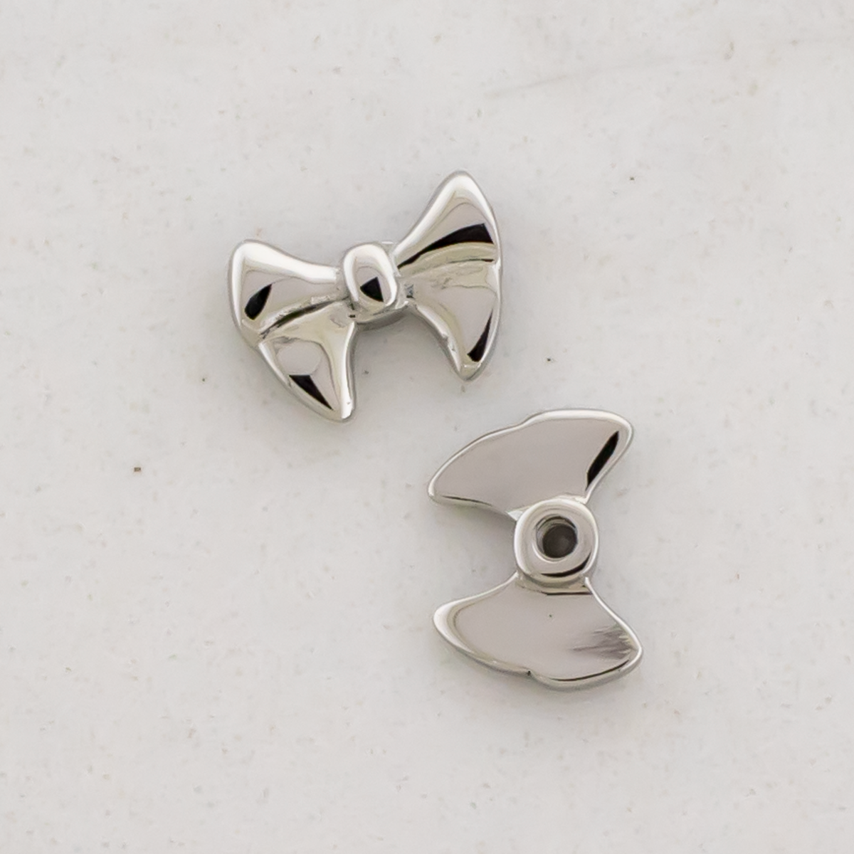 Steel Externally Threaded End - Bow 16G | Body Jewelry | Wiccan Center