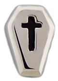 Steel Externally Threaded End - Coffin 16G | Body Jewelry | Wiccan Center