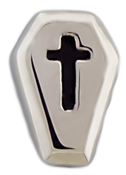 Steel Externally Threaded End - Coffin 16G | Body Jewelry | Wiccan Center