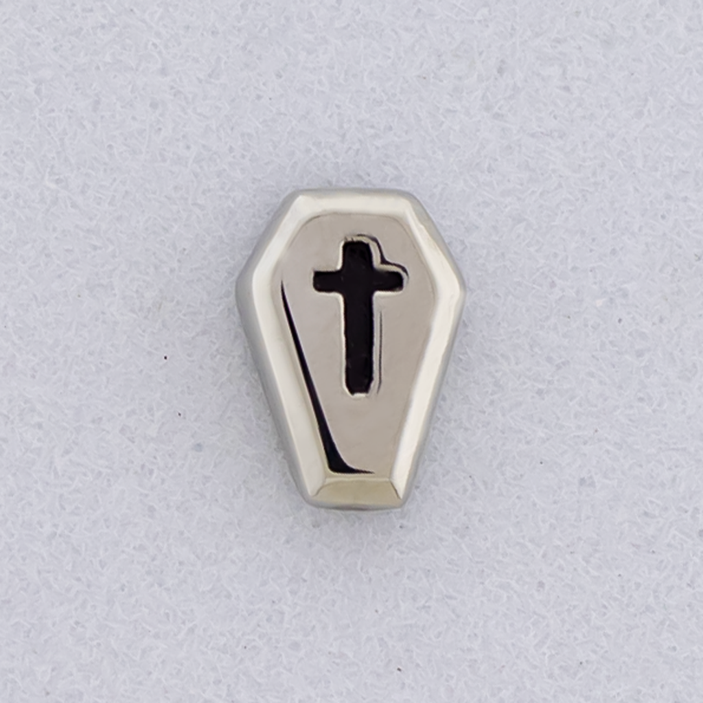 Steel Externally Threaded End - Coffin 16G | Body Jewelry | Wiccan Center